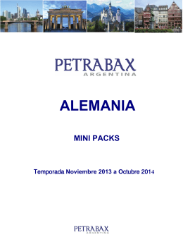 ALEMANIA - Petrabax Argentina