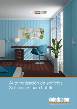 Automatizaci&oacute;n de edificios