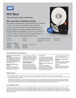 WD Blue PC Hard Drive Series Distribution