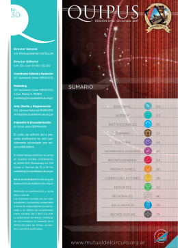 SUMARIO www.mutualdelcirculo.org.ar
