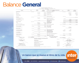 BANCO INTERNACIONAL. S.A.
