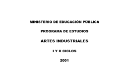 Descargar programa - Ministerio de Educación Pública
