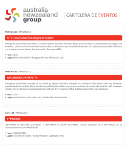 CARTELERA DE EVENTOS