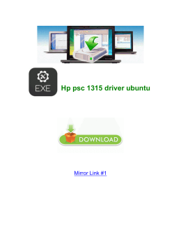 Hp psc 1315 driver ubuntu