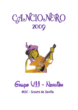 Cancionero 2009 - Grupo VII Nervión
