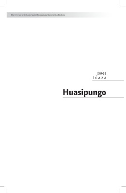 Jorge Icaza - Huasipungo