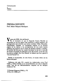 PRENSA DEPORTE - Universidad de Chile