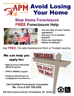 Foreclosure Flyer English 041014