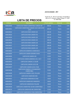 Listado - ICR