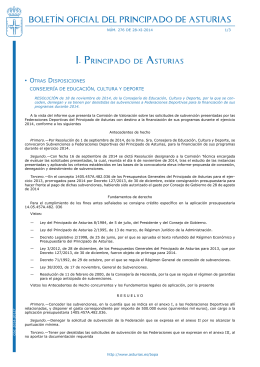 Boletín Oficial del Principado de Asturias