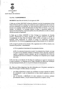 Ajuntament de Sant Feliu de Guíxols