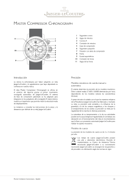 MASTER COMPRESSOR CHRONOGRAPH - Jaeger