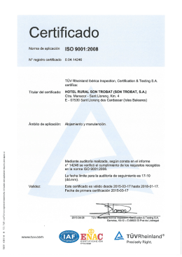Certificado
