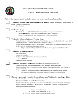 School District of Osceola County, Florida 2014