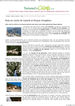 Imprimir Ruta (pdf - 156Kb.)