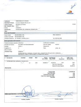 patrocinio carnaval vegano. contrato ordinario 10 2015.