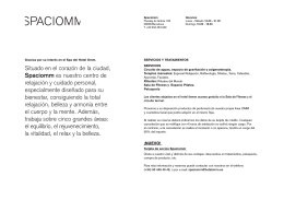 Situado en el corazón de la ciudad, Spaciomm es
