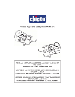 Chicco Hippo and Caddy Hook