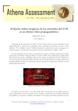 Al Qaeda utiliza imágenes del 11