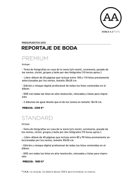 REPORTAJE DE BODA - Pedro Agustín Fotógrafo