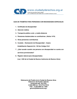 Más información - Ciudad y Derechos