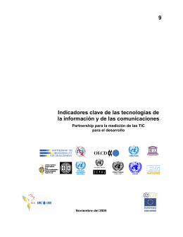 9 Indicadores clave de las tecnologías de la información y de