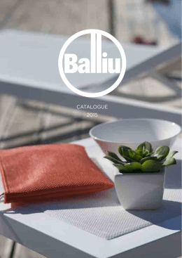 CATALOGUE 2015 - Balliu Export