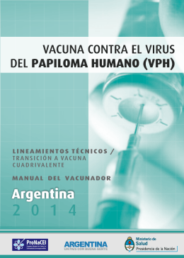 (VPH) | 2014 - Ministerio de Salud