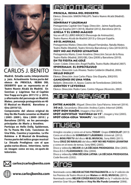 CARLOS J. BENITO