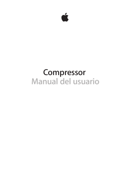 Manual del usuario de Compressor