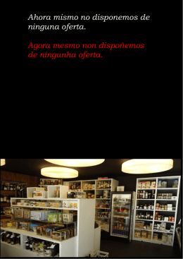 Ofertas - catering almirez