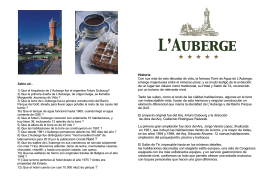 Historia L`Auberge