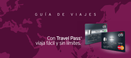 Con Travel Pass® viaja fácil y sin límites.