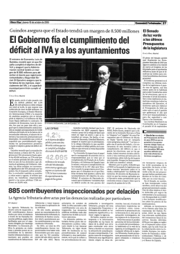 El Gobierno tía el cumplimiento del