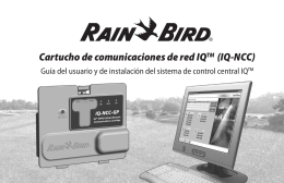 Cartucho de comunicaciones de red IQTM (IQ-NCC)