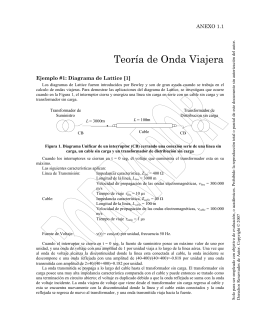 2. Teoría de Onda Viajera - Associate Professor Francisco M