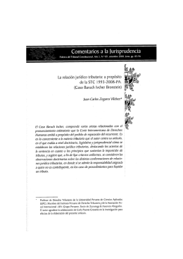 Comentarios a la lurisprudencia