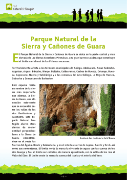Parque Natural de la Sierra y Cañones de Guara