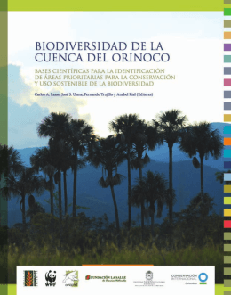 biodiversidad de la cuenca del río Orinoco