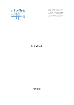 MANUAL - e-buyplace.com