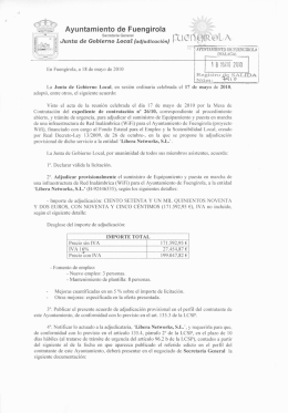 Ayuntamiento de Fuengirola ` `