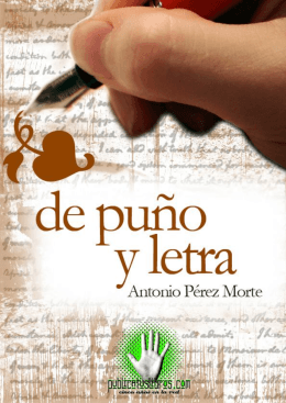 De puño y letra - Publicatuslibros.com