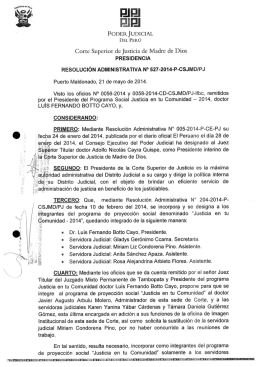 resolucion administrativa n° 527-2014-p