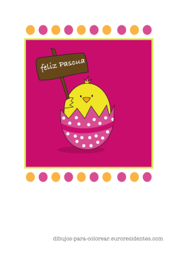 Page 1 Page 2 .`.. % Fehz Pascua O V LL d1bugos para. colorear