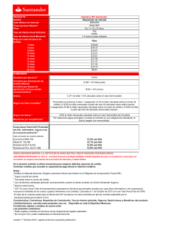 Hipoteca RIF Santander 12.5% sin IVA 12.1% sin IVA 12.0% sin IVA