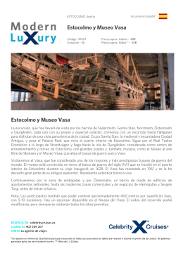 Estocolmo y Museo Vasa Estocolmo y Museo Vasa