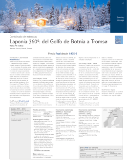 Laponia 360º: del Golfo de Botnia a Tromsø