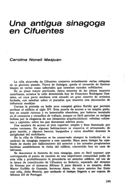 una antigua Sínagoga ~ en Cifuentes `