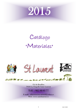 Catálogo 2015 - Materiales - st