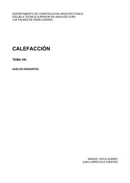 Calefaccion Tema 8 - Editorial de Construcción